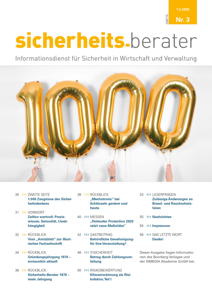 Ausgabe 3/2020 (Cover)