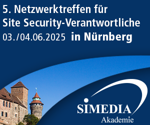 5. Netzwerktreffen Site Security | SIMEDIA Akademie