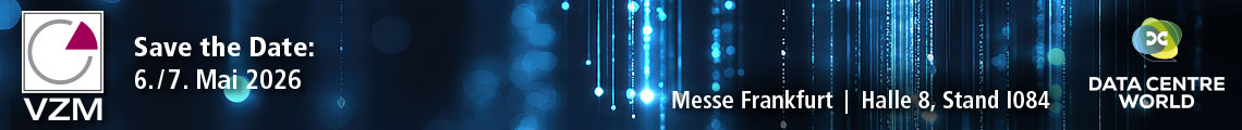 VZM auf der Data Centre World Frankfurt