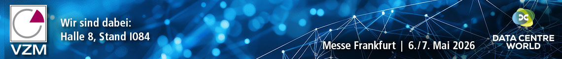 VZM auf der Data Centre World Frankfurt