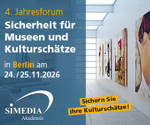 4. Jahresforum Sicherheit für Museen und Kulturschätze