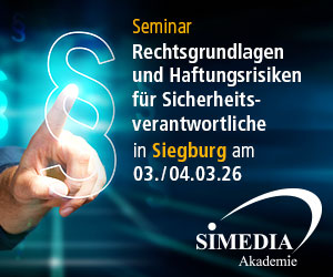 Rechtsgrundlagen für Sicherheitsverantwortliche | SIMEDIA Akademie