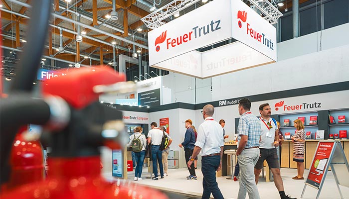 FeuerTrutz Fachmesse 2026 Foto von Besuchern der Messe