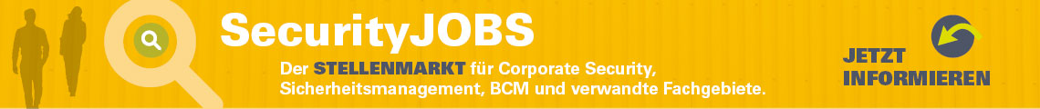 SecurityJobs | Stellenmarkt für Corporate Security, Sicherheitsmanagement, BCM und verwandte Fachgebiete.